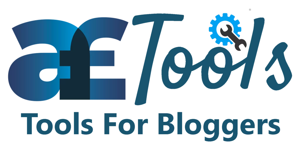 AE tools for blogger Logo image